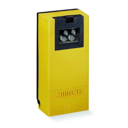 Retroreflective Photoelectric Sensor, Screw Terminal, Right Angle, Rectangular, Selectable Light On/Dark On, DPDT