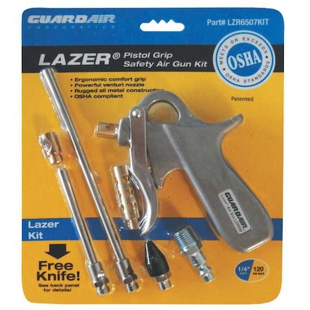 Pistol Grip Air Gun Kit with Extension