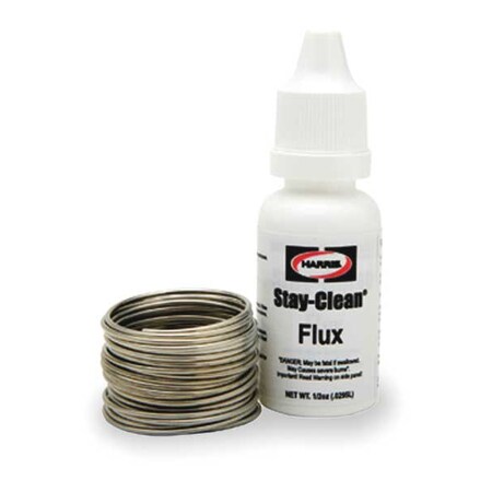 Solder Kit,Lead Free,1/2 oz Solder/Flux