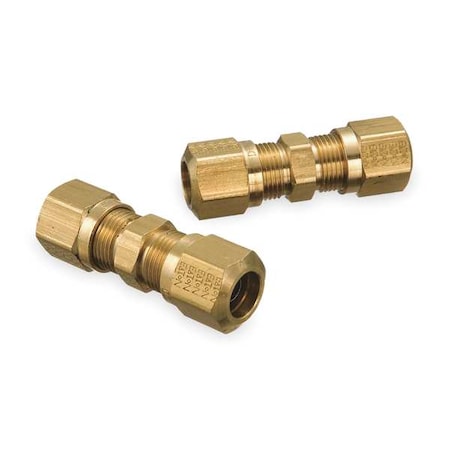 Strt, Brass, Comp. 3/4 in, Comp. 1/4 in