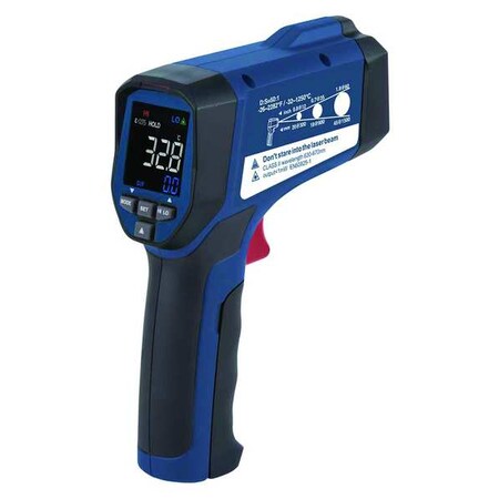 Infrared Thermometer, Adjustable 0.10 to 1.00, -26 Degrees  to 2282 Degrees F