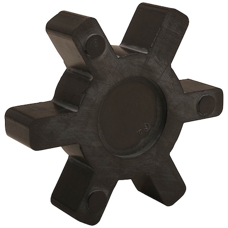 Buna N Spider Insert, L110 Coupling Size, 3 19/64 in Outside Dia, Inch, 1.3 hp