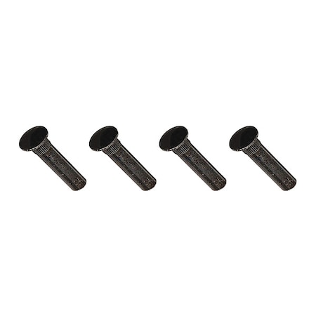 Sleeve Nuts,Dark Bronze Finish,PK4