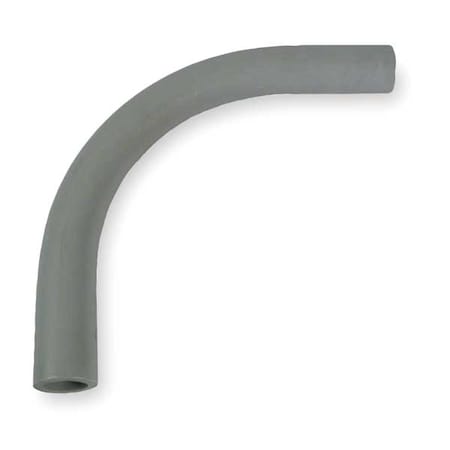 Conduit Fitting 90 Deg Elbow, 1 in, Glue, PVC, PVC Coated