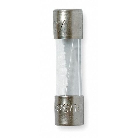 Glass Fuse, 2.50A, 35A at 250V AC, 5 PK