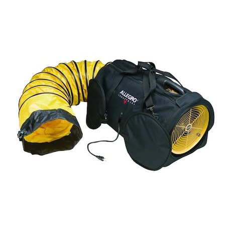 Conf. Sp Fan Air Bag, Axial, Dia 8 In