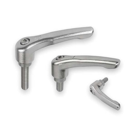 Adjustable Handle, Size: 1 1/4-20X30, Entirely Stainless Steel, Electropolished