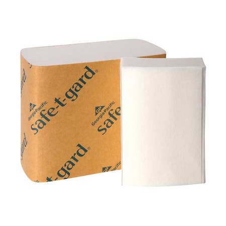 Safe-T-Gard Multifold Paper Towels, 2 Ply, 200 Sheets, White, 40 PK