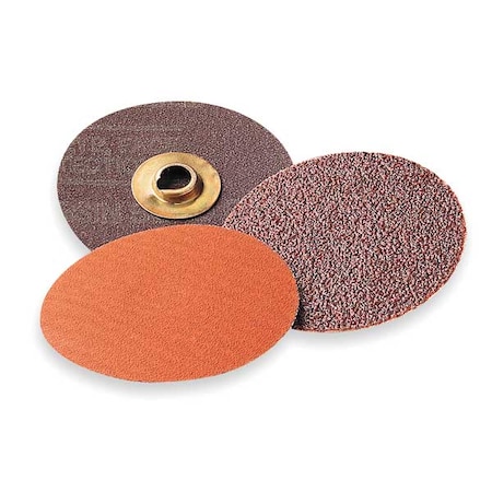 Quick Change Disc,AlO,1in,60 Grit,Med,TR