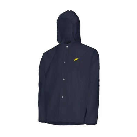 Irontex jacket w/ hood snaps - Blue