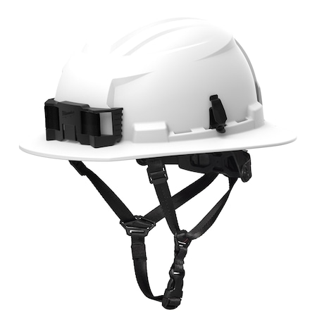 Hard Hat, HDPE, 6 Point Swing Ratchet, Type 2, Class E, White