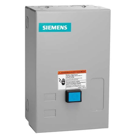 NEMA Magnetic Motor Starter, Non-Reversing, 1NO, 120V-240V AC, 3 P, Screw