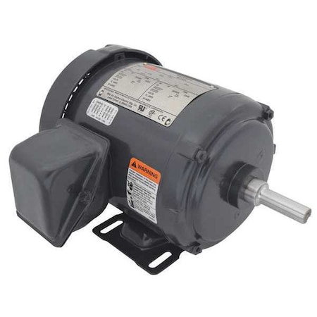 Three-Phase General Purpose Motor, 3/4 HP, 56 Frame, 208-230/460V AC Voltage, 3500 Nameplate RPM