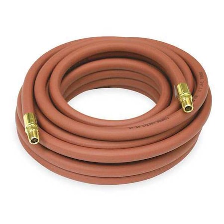 3/8" x 35 ft PVC Coupled Hose Assembly 300 psi RD