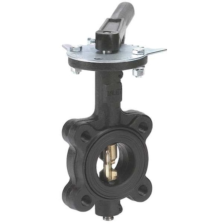 Butterfly Valve,Lug,Pipe Size 3 In