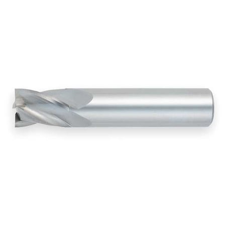 End Mill, Carbide, TiAlN, 3/16, 4 FL, Sq End