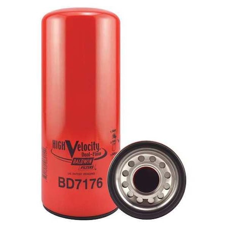 Oil Fltr,Spin-On,High Velocity,Dual-Flow