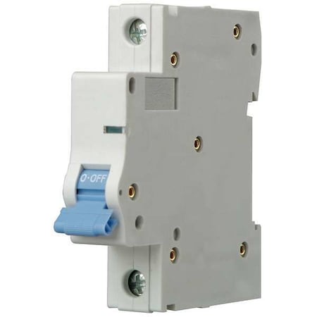 Circuit Breaker, NDB2-63 C10/1 Series, 10A, 1 Pole, 277V AC, 5kA at 277V AC, C Curve