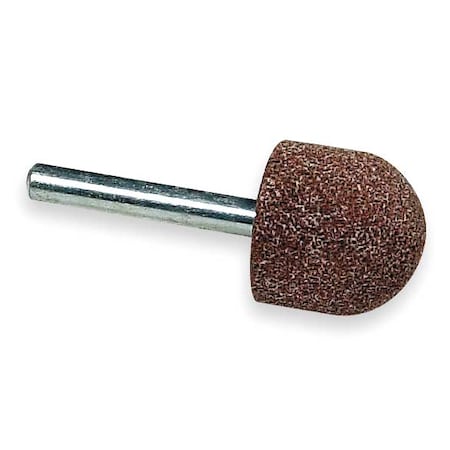 Gemini Vitrified Mounted Point,1 x 1in,60G
