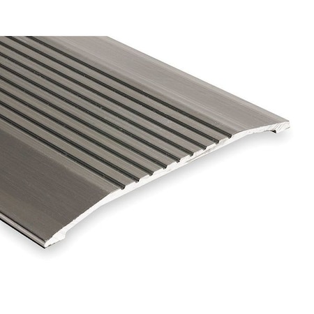 Saddle Threshold,Fluted Top,4 ft.,Alum
