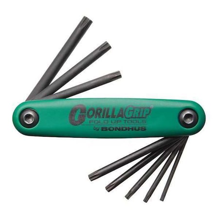 8 Piece Torx? Fold-Up Torx? Key Set, 12632