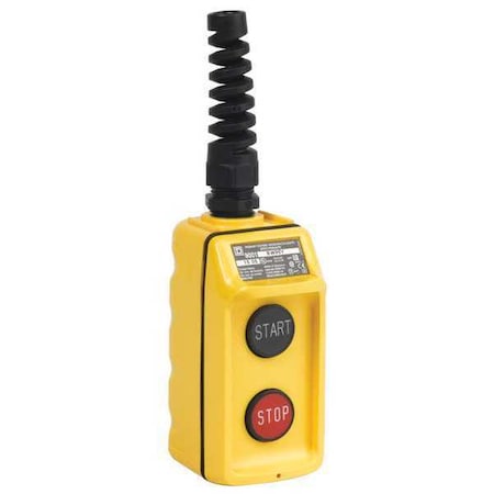 NO/NC Yellow Pendant Control Station