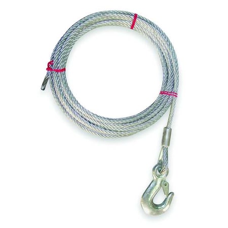 Winch Cable,GS,3/16 In. x 75 ft.