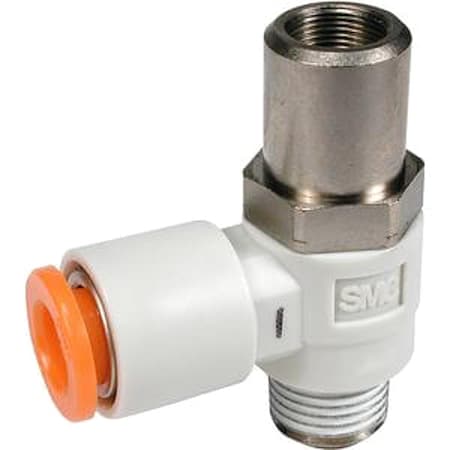 Flow Control Valve,3/8 In,NPT x Tube