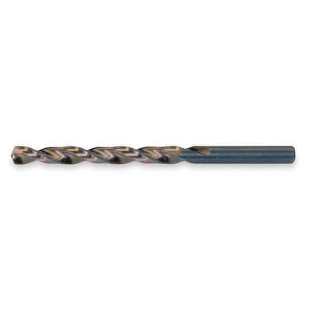 135 Degree Heavy-Duty Parabolic Jobber Length Drill Cle-Line 1872 Black & Gold HSS RHS/RHC 5/32