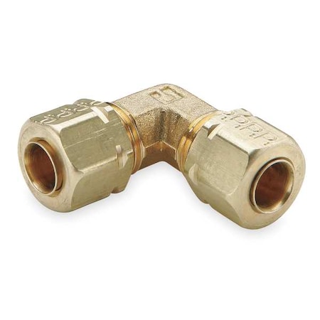 5/16" Compression-Align Brass Union 90 Deg Elbow 10PK