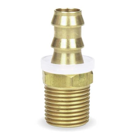 Hose Fitting,1/2 In. ID,1/2-14,(M)NPT