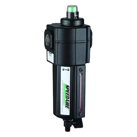 Pneumatic Oil Filter,3/8 In. NPT,20 cfm