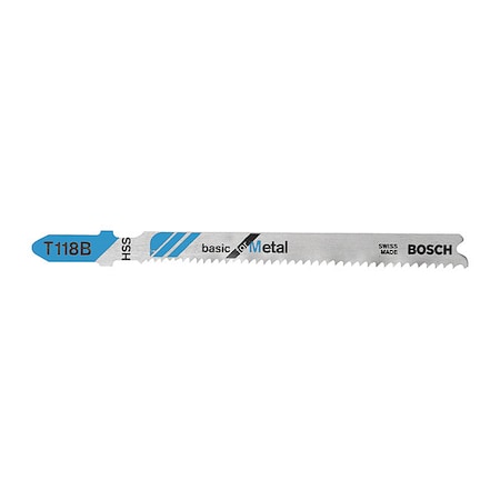 Jigsaw Blade,T-Shank,3-5/8 In. L,PK5