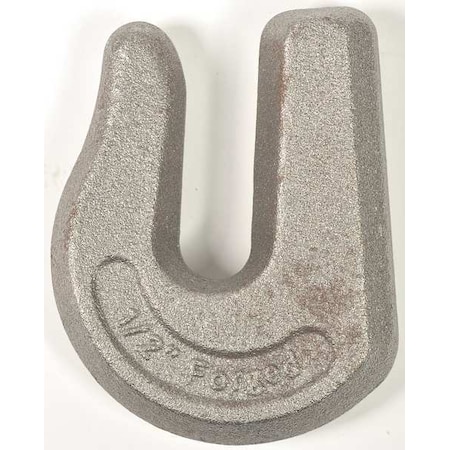 Weld-On Grab Hook,Grade 43,1/2 In