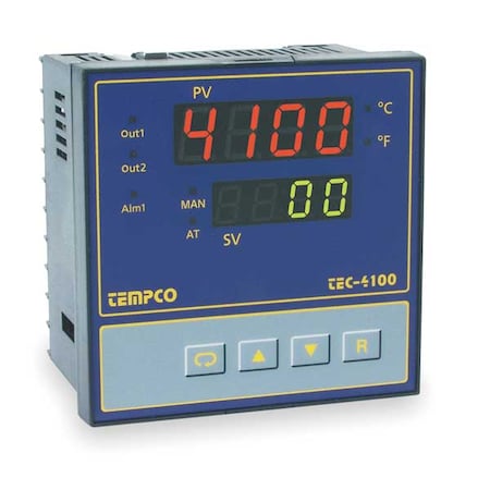 Temp Controller, Prog, 90-250V, Relay2A