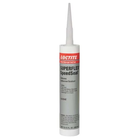 Watertight in 2 hrs., Fast Dry Gasket Sealant, 300 mL, Clear, Temp Range -40 to 250 Degrees F