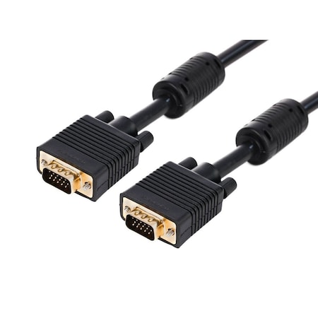Computer Cord,SVGA (HD15) M to M,3ft