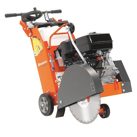 18" Walk-Behind Concrete Flat Saw, 7.5" Cut Depth, 11.7hp Honda 4-Cycle