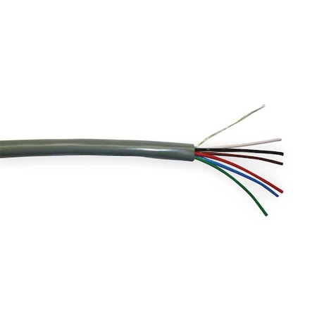 Comm Cable,Riser,22/6, 1000 Ft.