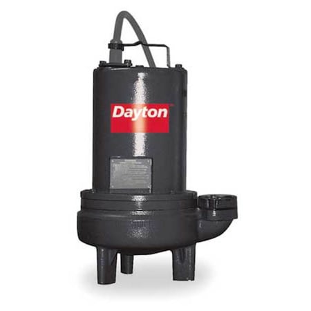 1 HP 2" Auto Submersible Sewage Pump 230V Tether