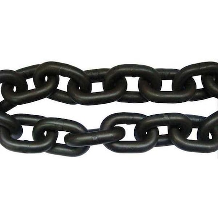 Chain, Grade 80, 9/32 Size, 20 ft., 3500 lb., Standards: NACM