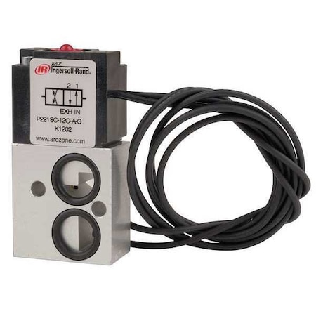 Solenoid Air Control Valve,1/8 In,120VAC