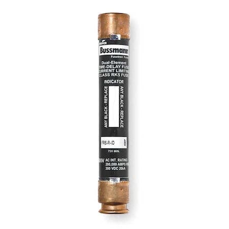 UL Class Fuse, RK5 Class, FRS-R-ID Series, Time-Delay, 35A, 600V AC, Indicating