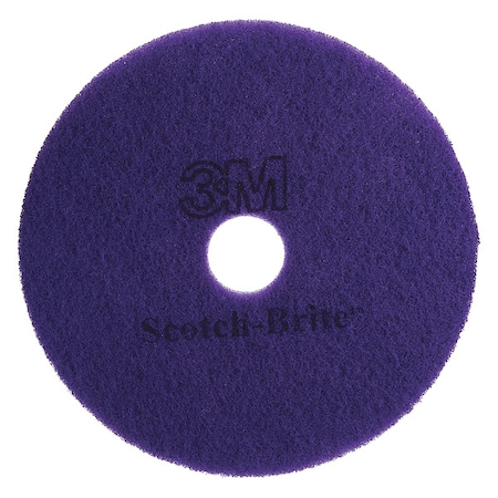 Diamond Floor Pad Plus,13 In,Purple,PK5