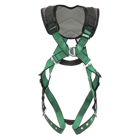 V-FORM+(TM) Safety Harness Fall Protection Harness, XL, 310 lb, Not Applicable Chest/