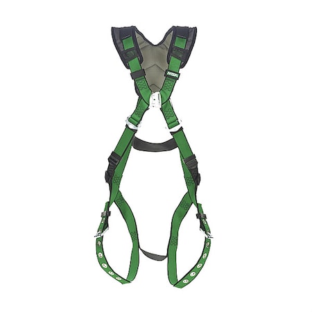 V-FORM+(TM) Safety Harness Fall Protection Harness, 2XL, 310 lb, Not Applicable Chest/ Back D-Ring