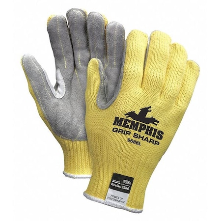 Cut Resistant Gloves, Cut Level A3 ,Uncoated ,None ,XL 1 PR