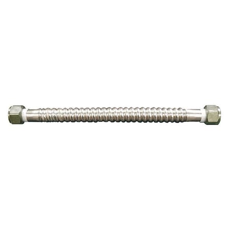 Supply Line, 15 in. L, 3/4 in. Stop Intel