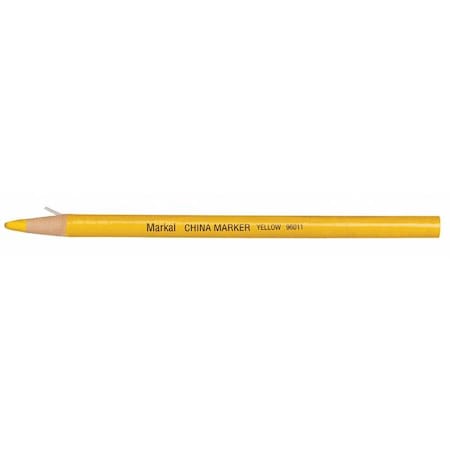China Marker, Medium Tip, Yellow Color Family