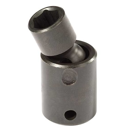 3/8 in Drive Flex Impact Socket, Metric, black oxide, 1 3/32 in L